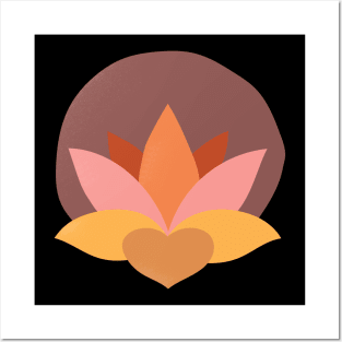 Buddhism Zen Lotus Flower Meditation Yoga Posters and Art